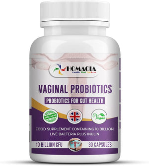 Vaginal Probiotics for Women - 10 Billion Bio-Balance & Vaginal Gut Bacteria Support - Cystitis Treatment for Women - UTI Treatment for Women - Vitaflora for Women - UK Made