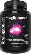 MagEnhance Magtein® Magnesium Complex Supplement Magnesium L-Threonate with Magnesium Glycinate and Taurate by , 90 Capsules