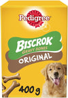 Biscrok Gravy Bones Biscuits Original Dog Treats 400g (Pack of 12)