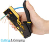 Pass Through RJ45 Crimp Tool Kit Ethernet Crimper CAT5 Cat5e Cat6 Crimping Tool Kit