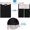 Double Sleeping Bag with 2 Pillows Extra Large 3-4 Season Lightweight,Waterproof Indoor & Outdoor Use for Adults for Hiking, Backpacking and Camping