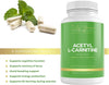 Lily Green | Acetyl L-Carnitine 1000mg per Serving | 90 Vegan Capsules | High Strength ALCAR | Acetyl L Carnitine | No Artificial Additives | Made in UK