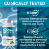 Advanced Oral Probiotics for Mouth - Bad Breath Treatment Supplement with BLIS K12 BLIS M18 - Dentist Formulated 60 Tablets Mint Flavour eBook Included