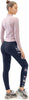 Women's High Waisted Gym Leggings - Full Color Printed Leggings, Non See Through Yoga Pants with Pockets