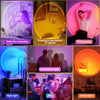 Sunset Lamp Projection - 16 Colour | Sunset Light with 24Keys Remote Multicolour - USB Port-Colour Changing & Fade Mode - 【𝐔𝐩𝐠𝐫𝐚𝐝𝐞𝐝】 App Control