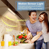 Under Cupboard lights,LED Motion Sensor Light Indoor Closet Wireless Undercounter Lights Kitchen Cabinet Lighting Rechargeable Battery Powered Bedroom Night Homelife Stick On for Shelf Stair lamps