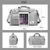 Travel Bag Sport Duffel Bag,Gym Tote Bag, Large Capacity Portable Foldable Travel Lightweight Waterproof Overnight Bag, Carry Luggage Bag for Weekender Sports, Gym, Vacation for Men Women (Gray)