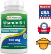 Vitamin B1 as Thiamine Mononitrate 500 mg 120 Tablets (120 Count (Pack of 1))