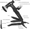 Multi-Tool Axe, Camping Multitool Accessories, Foldable 15 in1 Multitool Survival Equipment, Gift for Birthday/Father’s Day/Valentines, Gadgets for Men Outdoor, Camping, Hiking, Simple Repair