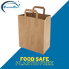 Large Brown Paper Bags with Handles - 500 Pack, 10x12x5.5" (30x26x14cm) - Biodegradable Kraft Bags for Food Takeaway, Groceries, Gift, Delivery & Events - Large - (30x26x14cm) - 500 pack