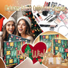 Countdown Calendar Full Makeup Kits For Teens Girls Women, Beauty Blast Advent Calendar 24 Days Christmas Countdown Present Box, Cosmetic Surprises Present Box,Makeup Present For Her