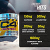 C4 Ripped Pre Workout Powder Raspberry Lemonade 30 Servings | Zero Sugar Pre Workout with 150mg Caffeine, 500mg L Carnitine, 1600mg Beta Alanine, 200mg Green Coffee Bean Extract