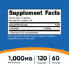 L-Citrulline 500mg, 120 Capsules - Gluten Free, Non-GMO