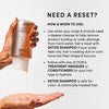 Detox Shampoo - Clarifying Shampoo for Build Up, Dirt, Oil, Product and Hard Water - Apple Cider Vinegar & Keratin for Clean, Refreshed Hair - Sulfate-Free Hair Care - 300ml