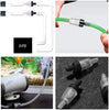 31 Pcs Air Pump Accessories for Fish Tank, 5M Airline Tubing, 3 Air Stone Cylinder, 3 Check Valves, 15 Airline Tube Holders/Clamps, 3 Aquarium Air Valve, 6 Connectors for Aquarium Pump and Hydroponics