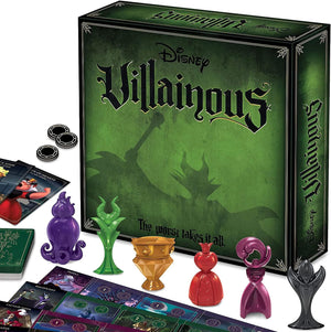 Disney Villainous Worst Takes It All - Expandable Strategy Family Board Games for Adults & Kids Age 10 Years Up - 2 to 6 Players - English Version - Gifts