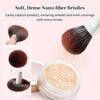 MUA Pro Makeup Brush Set 18 Pcs Professional Makeup Brushes Set Foundation Brush Concealer Brush Blush Brush Eyebrow Brush good present choice for Professional Makeup Artist(Beige)