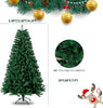 5ft Premium Christmas Tree 580 Branch Tips Green Xmas Trees Bushy Artificial Christmas Tree Pine Tree with Metal Stand Easy to Assemble Realistic Spruce Branches Christmas Tree for Indoor and Outdoor