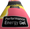 Energy Gel Rhubarb & Custard - Sports, Cycling, Running Gels with 30 g Carbohydrates, Box of 15