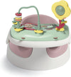 Baby Snug Seat and Activity Tray with Adjustable Features, Supportive, Stable and Easy Clean Design in Blossom (Pink)