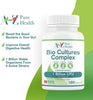 Premium Bio Cultures Complex 180 Capsules (6 Month’s Supply) | High Strength Probiotic | Vegan Multi Strain Probiotic | Lactobacillus Acidophilus & Bifidobacterium | Supports Digestive Health