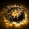 Christmas Tree Lights Cluster Lights 720 LED - 8 Hours On Timer, 8 Light Modes, Plug in, Waterproof Indoor & Outdoor Use – 720 LED / 9m Lit Length, Warm White