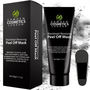 Blackhead Remover Mask For Men & Women - Charcoal Face Mask + FREE APPLICATOR - Peel off Face Mask - Black Blackhead Cleanser Purifying Mask, Blackhead Extractor, Blackhead Removal Cream, Exfoliating