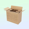 50 Pack 6x4x3 Inch Small Cardboard Boxes for Posting (15.3x10.2x7.6cm), Brown Shipping Box for Mailing, Corrugated Packaging Boxes for Small Business