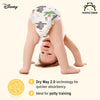 Amazon Brand -  Disney Nappy Pants, Size 6 (15+ kg), 120 Count (2 Packs of 60), White, Monthly Pack