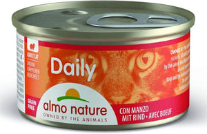 Daily Chunks with Beef -Grain Free-(Pack of 24 x 85g Tins), transparent