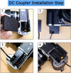 CP-W126 Camera Power Adapter DC Coupler Kit for Fujifilm Fuji X-A1 X-Pro1 X-E3 X-T1 X-T20 Digital Cameras(NP-W126 Dummy Battery Replacement)
