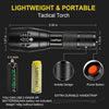 G700 Led Torch Rechargeable Super Bright Led Tactical Flashlight 150000 Lumen Zoomable Handheld Torches for Camping Hiking Emergency