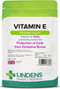 Vitamin E Oil 100IU - 200 Capsules - UK Made - Skin - Powerful Antioxidant | Protection of Cells from Oxidative Stress | Vitamin E Capsules | Letterbox Friendly