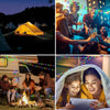 Camping Light String, Rechargeable Battery Fairy Lights 20M Camping String Lights Reel, Easy Organize &Multiple Modes, Camping Lights Outdoor for Tent, Christmas Decor, Yard, Party