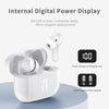 Wireless Earbuds, Bluetooth 5.3 Headphones Wireless Earphones, In Ear buds Wireless Earbuds, 4 ENC Noise Cancelling Mic Wireless Headphones, IP7 Waterproof, 40H Playtime, Mini Ultra Light, Pure White