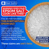 Organic FCC Food Epsom Bath Salts | 10KG Bucket/TUB | Magnesium Sulphate