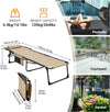 Sun Lounger 5-Position Adjustable Backrest for Garden Recliner Chaise Lounge Chair Folding Sun lounger Portable Sunloungers with Strap Sun bed for Beach Terrace Pools Camping Guest Bed Indoor