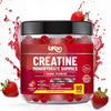 Creatine Gummies 5000mg (5G) for Men & Women - 90 Chewable Creatine Monohydrate Gummies Strawberry Flavoured | Pre Workout Gym Supplement| Muscle Boost| 3 Per Day - Vegan & Halal (1X)