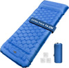 Camping Mat, 14CM Ultralight Inflatable Sleeping Pad with Built-in Foot Pump, Double Joinable, Compact, Waterproof for Backpacking, Hiking, Tent Trap Traveling