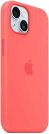 iPhone 15 Silicone Case with MagSafe - Guava ​​​​​​​