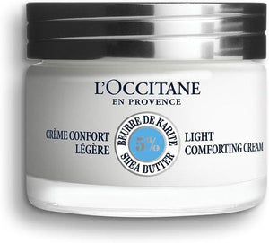 Shea Light Comforting Face Cream 50ml | Enriched with Shea Butter | Vegan & 98% Readily Biodegradable | Luxury & Clean Beauty Skin Care for All Skin Types