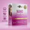 NANO Smoothing System120ml 3x Set Hair Straightening Brazilian Treatment Hair Straightening ,Smooths, Strengthens, Softens Formaldhendy Free Keratin Smooth Renew