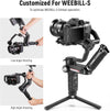 Sling Handle Grip for WEEBILL-S Only, Handgrip with Cold Shoe, 1/4" Thread, 1/4" Thumb Screw, 3/8" ARRI Locating Holes and Anti Twist Pins Compatible with ZHIYUN WEEBILL-S Gimbal Stabilizer