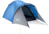 Trail Bracken 2 Man Tent With Porch, 3000mm Waterproof Rating, Double Skin Dome Tent with Darkened Bedroom, Lightweight for Camping and Festivals, Bag Included (300cm x 140cm x 110cm)