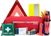 Advanced Car Safety Kit with Extinguisher and Torch UK Standard Parts Includes Warning Triangle, First aid kit, Emergency Blanket, Safety Hammer, Torch, high Visibility Vest, Carry Bag