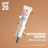 - BB Cream With Ginseng - Complexion Cream - "Baby Skin" Effect - Korean Cosmetic Treatment 5 -In -1 For SPF 20