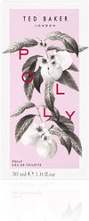 Floret Polly EDT, Peach and Mandarin Top Notes with Jasmine and Honeysuckle Base Notes, Glass Bottle, Polly Fragrance, 30ml