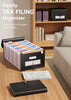 Expanding File Folders, A4 Accordion Document Organiser Folder Portable Rainbow File Organiser Filing Boxes High Capacity Storage Bag for School/Home/Office