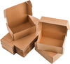 25 Pack 23 x 15 x 10cm Shipping Boxes, Small Corrugated Cardboard Box, Brown Cardboard Mailing Boxes, Thick Corrugated Mailer Boxes for Shipping Packing Small Business, Recyclable