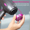 C81072 Neon Hair Dryer Gift Set with Keratin Protech, Diffuser, Concentrator Nozzle, 2000W, Graphite and Pink